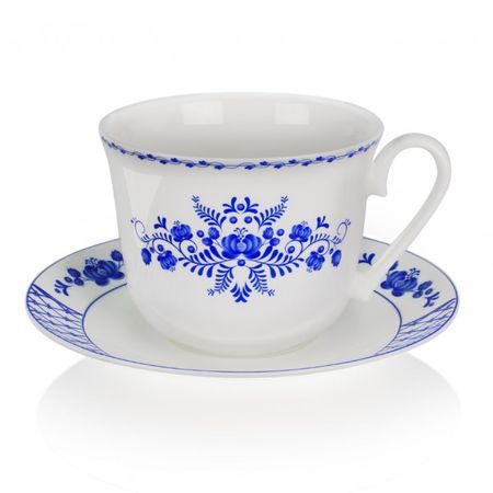 Чашка Джамбо Любава 500 мл с блюдцем