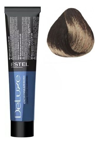 Краска-уход для волос De Luxe 60мл: 3/55 Темный шатен красный интенсивный краска для волос garnier color naturals тон 3 12 ледяной темный шатен