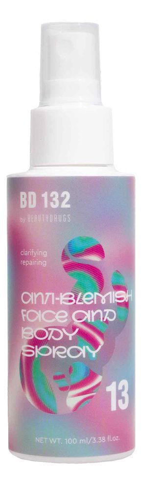 Спрей для лица и тела против воспалений BD 132 13 Anti-Blemish Face and Body Spray 100мл