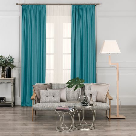 Комплект штор Daily by T Вилен голубой 200х270 см 2 предмета вилен николаевич иванов юбилейный дайджест