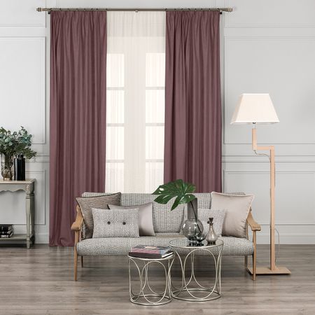 Комплект штор Daily by T Вилен фиолетовый 200х270 см 2 предмета вилен николаевич иванов юбилейный дайджест