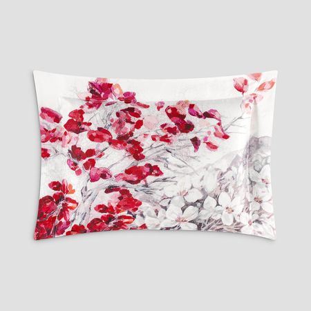 Комплект наволочек Togas Мидария белый с красным 50х70 см