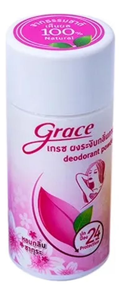 Порошковый дезодорант Сакура Grace Deodorant Powder Sakura 35 гр clamp сакура собирательница карт том 4 повелительница карт cardcaptor sakura манга