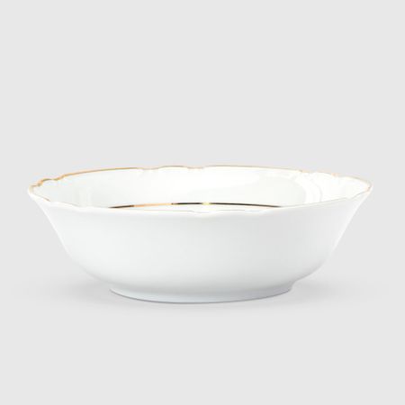 Салатник Thun 1794 Constance 23 см отводка золото