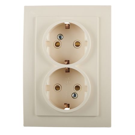 Розетка Svet встраиваемая бежевая (0216-00301)