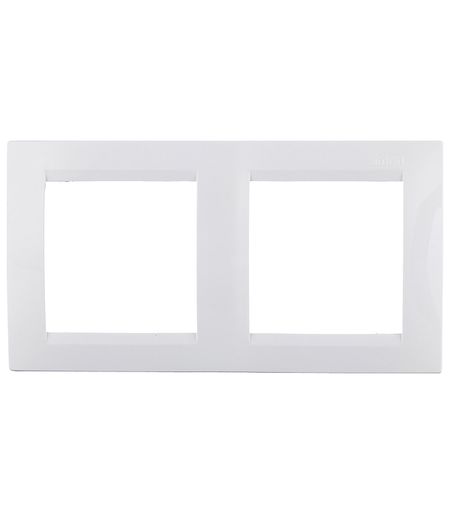 Рамка Simon 15 двухместная белая (1500620-030)