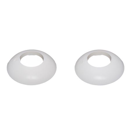 Обвод для труб ПВХ декоративный Salag Lima 23 мм белый (2 шт.)
