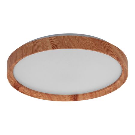 Светильник светодиодный накладной Сонекс Woodi 3000-6500К 48 Вт 18 кв.м белый IP43 с пультом (3019/DL)