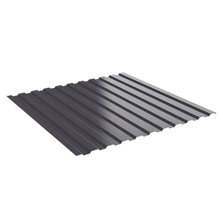 Профнастил С8 1,2х2 м 0,45 мм графитовый серый RAL 7024 книга для записей а4 100л кл розовые волны 7бц глянцевая ламинация офсет 60г м2