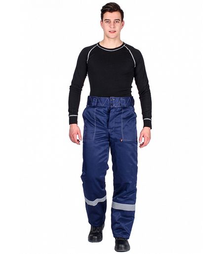 Брюки рабочие утепленные Delta Plus Экспертный-Люкс 44-46 рост 170-176 см синие полусапоги зимние для мальчика memo колорадо синие