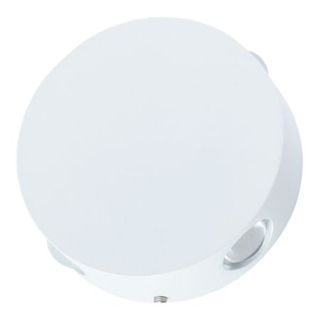 Светильник светодиодный садово-парковый настенный Arte Lamp Tamburello 3000К 4 Вт IP54 (A1525AP-1WH) светильник светодиодный садово парковый настенный arte lamp dino белый 3000к 6 вт ip54 a8288al 1wh