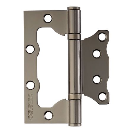 Петля Fuaro 500-2BB/BL бабочка универсальная неразъемная 100х2,5 мм черный глянец