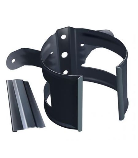 Кронштейн хомут труб Grand Line металлический на деревянную стену d90 мм графитовый серый RAL 7024 денис васильевич капский сергей сергеевич семченков алексей олегович лобашов устойчивые транспортные системы городов учебник