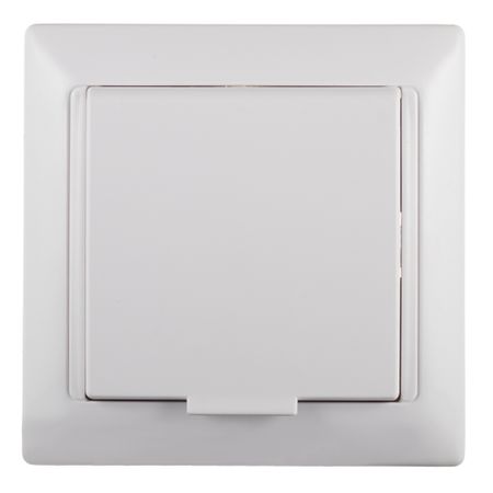 Розетка Svet встраиваемая белая со шторками с крышкой (SV1001-0014)