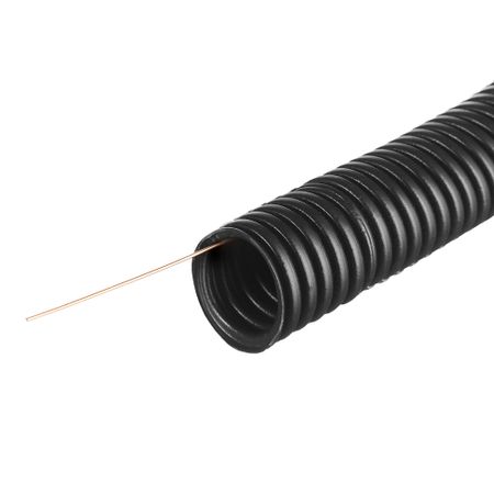 Труба гофрированная ПНД 25 мм тяжелая с зондом черная (50 м) (072) александр колесников тяжелая операция