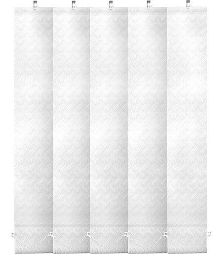 Ламели для вертикальных жалюзи 180 см  Аврора белые (5 шт.) тесса рол disney принцесса аврора выходит на сцену