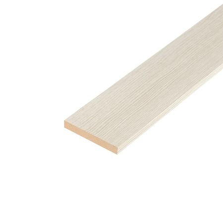 Наличник Vision 70х10х2200 мм ПВХ капучино прямой (1 шт.)