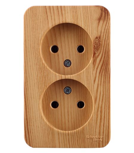 Розетка Systeme Electric Blanca накладная ясень (BLNRA000215)