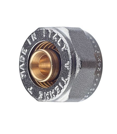 Евроконус Tiemme 16 обж(ц) х М24 для металлополимерных труб (1440017/1633K162018)