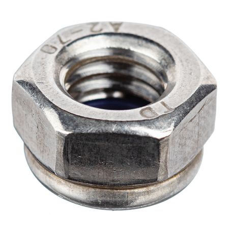 Гайка самоконтрящаяся нержавеющая сталь М8 DIN 985 (6 шт.) владимир николаевич смирнов алексей николаевич барановский строительство висячих и вантовых мостов