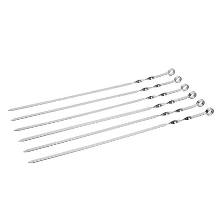 Набор шампуров Boyscout высококачественная сталь с пищевым покрытием 60 см (6 шт.)