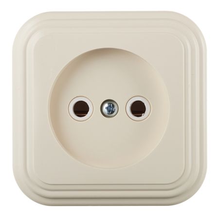 Розетка Svet накладная бежевая (0215-00031)