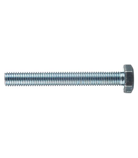 Болт оцинкованный M10x80 мм DIN 933 (2 шт.) hafele стопорный болт фиксатор для центрального замка с поворотным стержнем цинковое литье 226 57 708