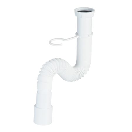 Сифон для раковины и мойки Wirquin Pro 1 1/2х40 мм без выпуска с соединением 40/50 мм (30717993)