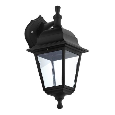 Светильник садово-парковый настенный Svet Леда черный E27 60 Вт IP44 (1201-00341/2172)