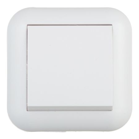 Выключатель Svet одноклавишный встраиваемый белый (0602-00081)