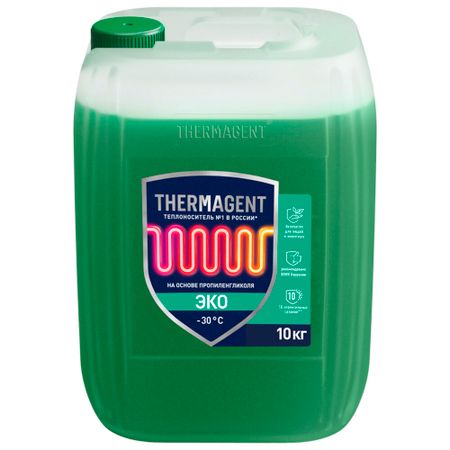 Теплоноситель Thermagent Eko -30 °С 10 кг на основе пропиленгликоля
