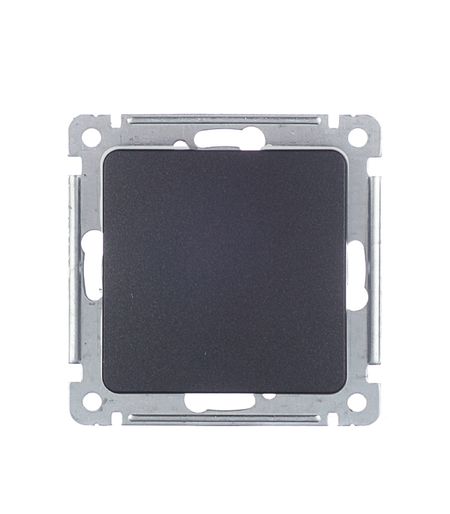 Переключатель Hegel Master одноклавишный встраиваемый черный (ВС10-461-08)