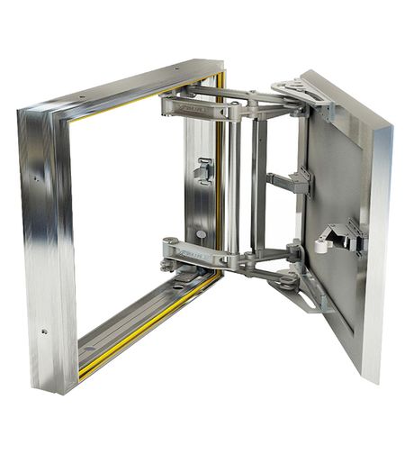 Люк ревизионный под плитку Хаммер Слава алюминиевый 400х300 мм скрытый нажимной крис хаммер выстрелы на пустоши