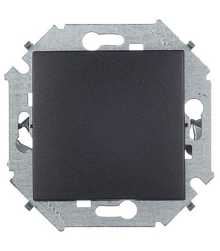 Переключатель Simon 15 одноклавишный встраиваемый графит (1591201-038) российская федерация федеративное устройство крым в составе рф