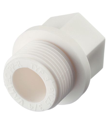 Заглушка полипропиленовая Valtec 3/4 НР(ш) (VTp.791.0.05)