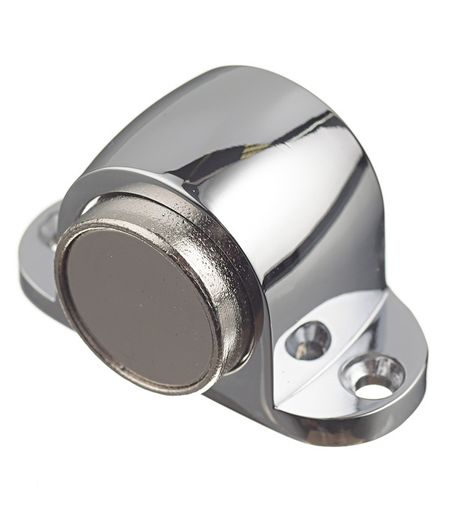 Упор дверной магнитный Palladium Стопор 02 - М CP хром упор противооткатный 165х80х80мм пластик