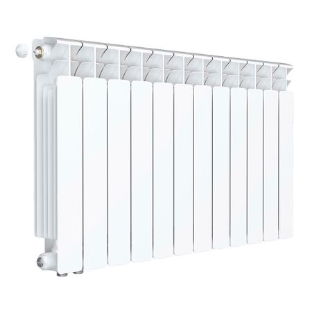 Радиатор биметаллический Rifar Base Ventil 500 мм 12 секций 3/4 нижнее левое подключение белый елена юрьевна бархатова комментарий к конституции российской федерации с учетом образования в составе рф новых субъектов