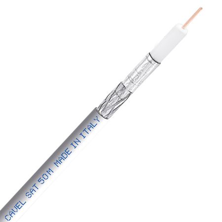 Кабель коаксиальный телевизионный SAT 50M 1х1 мм экранированный Cavel (100 м) елена алексеевна нефедова ольга васильевна узорова 3000 задач и примеров по математике 3 4 й классы