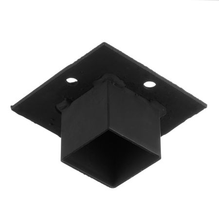 Оголовок для сваи-стойки винтовой d51 мм 50х50 мм черные нейлоновые стойки moshilr m2 m2 5 m3 m4 l 6 мм