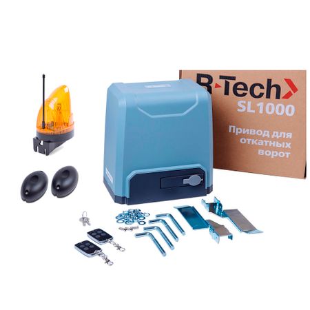 Комплект автоматики R-Tech SL 1000 AC для откатных ворот до 1000 кг в стиле minecraft 1000 и 1 головоломка