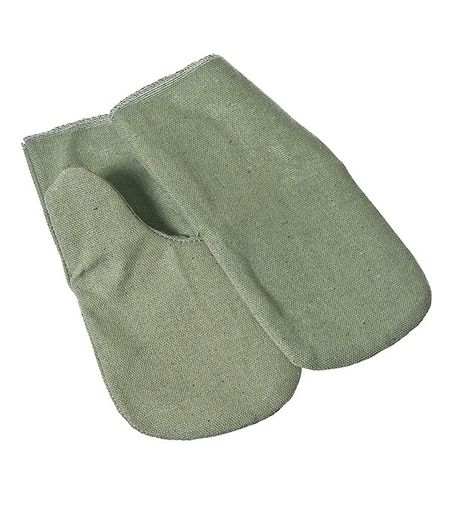 Рукавицы брезентовые огнеупорные с двойным наладонником 1 Marka оливковые 44-46 (M)