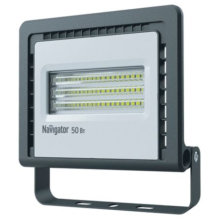 Прожектор светодиодный Navigator ДО-50 4000К 50 Вт IP65 черный скобы navigator для led лент 5050 220в 10шт