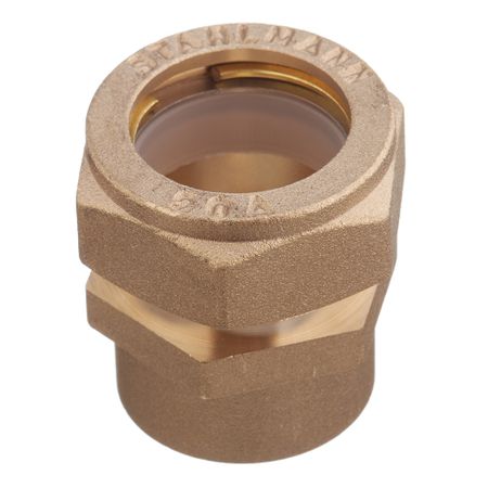 Муфта Stahlmann IWS EasyFix 20 мм х 3/4 ВР(г) для гофрированных труб