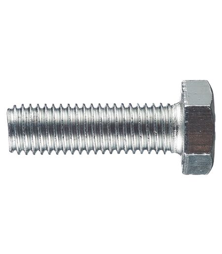 Болт оцинкованный M12x40 мм DIN 933 (2 шт.) hafele стопорный болт фиксатор для центрального замка с поворотным стержнем цинковое литье 226 57 708