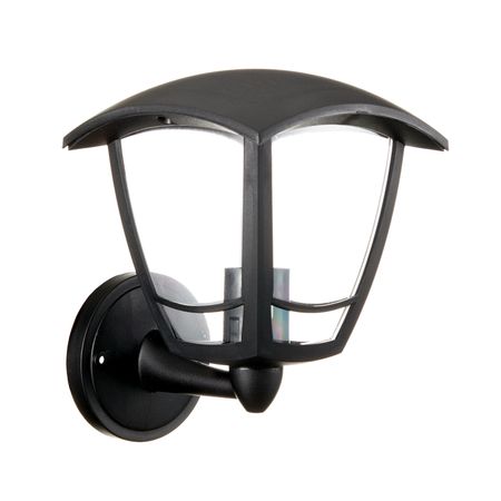 Светильник садово-парковый настенный Svet Сити Дели черный E27 60 Вт IP44 (1202-00031)