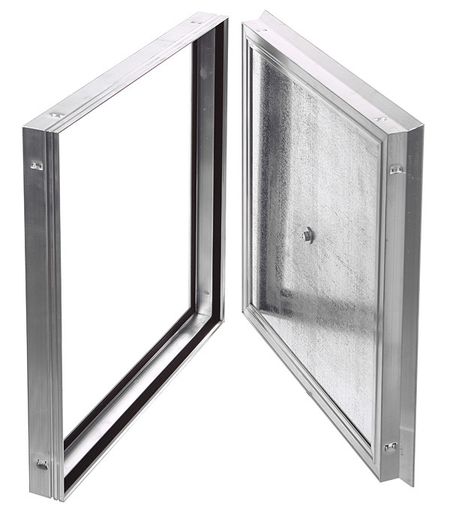 Люк ревизионный под плитку напольный Практика Барьер алюминиевый 500х500 мм скрытый сергей анатольевич гордиенко загадки невидимки ущий сад