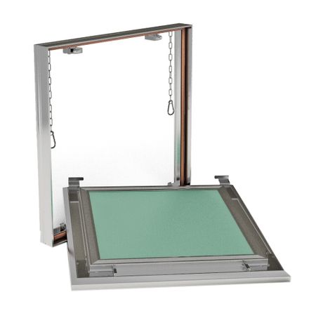 Люк ревизионный под плитку Хаммер Гиппократ-П алюминиевый 300х300 мм скрытый нажимной крис хаммер выстрелы на пустоши