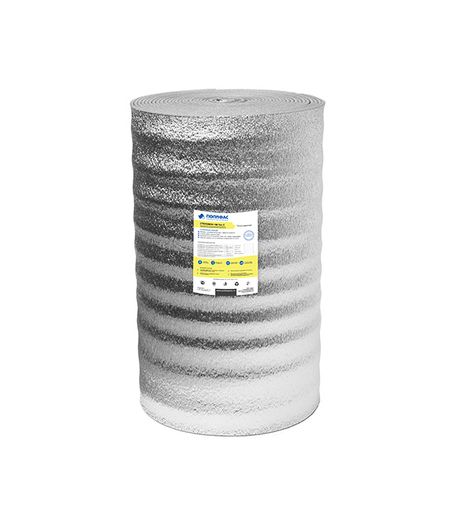 Теплоизоляция отражающая универсальная НПЭ ЛФ 190 тип С 5 мм 1х25 м