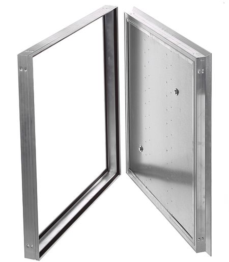 Люк ревизионный под плитку напольный Практика Барьер алюминиевый 700х700 мм скрытый сергей анатольевич гордиенко загадки невидимки ущий сад