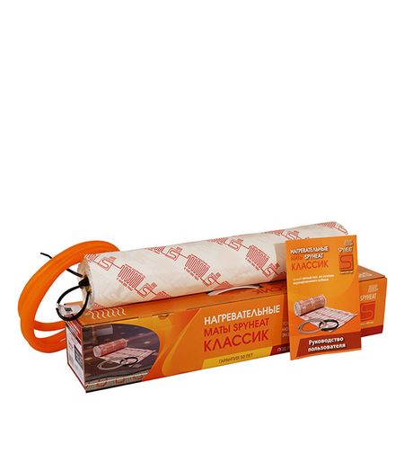 Теплый пол нагревательный мат Spyheat Классик 9 кв.м 150 (1350) Вт